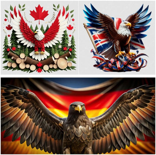 Grande Aigle, Édition Spéciale, Armure Argent & Cristal.