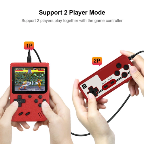 Revivez les Classiques du Jeu Vidéo avec cette Mini Console, Rétro, Portable, 3 Pouces.