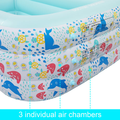 Piscine Gonflable Enfants – 150 × 110 × 60 cm