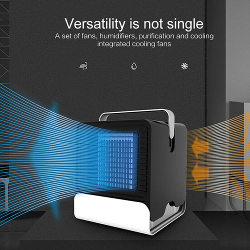 Mini Rafraîchisseur d'Air USB – Ions Négatifs, Silencieux & Portable