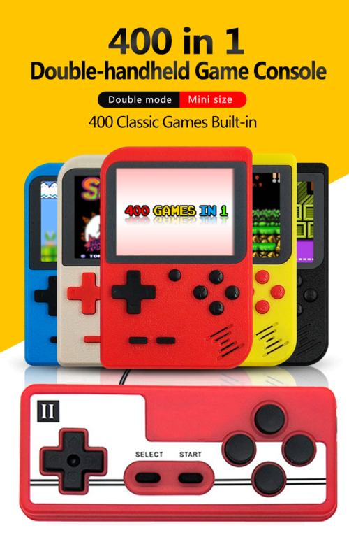 Revivez les Classiques du Jeu Vidéo avec cette Mini Console, Rétro, Portable, 3 Pouces.